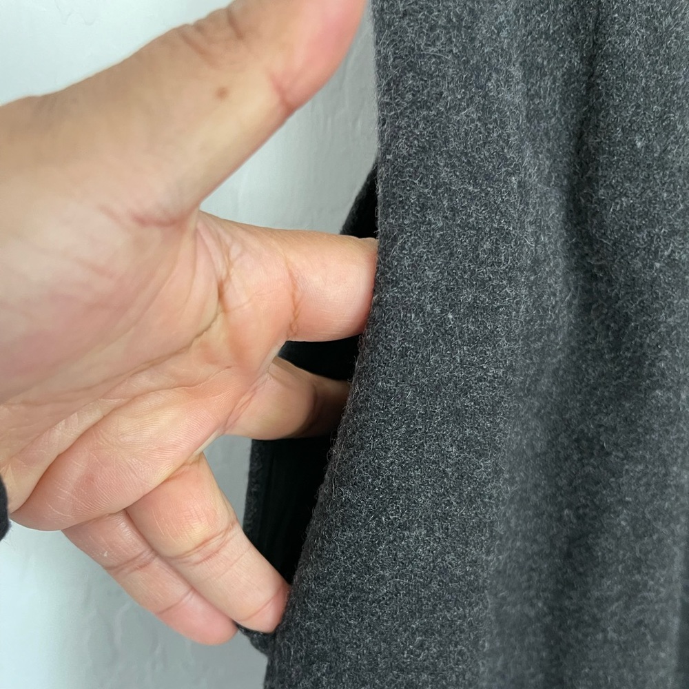 DONNA KARAN NEW YORK High Waist Pintuck 100% Cashmere Pants Size 6 - Picture 3 of 9